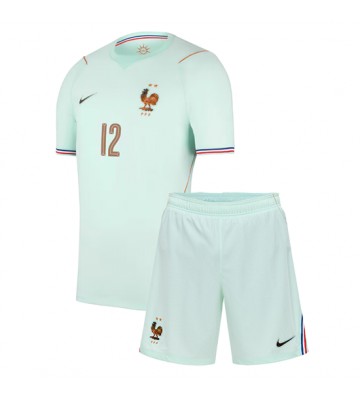 Frankrig Randal Kolo Muani #12 Udebanetrøje Børn VM 2026 Kortærmet (+ Korte bukser)